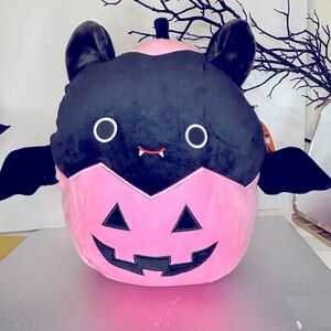 12” Emily The Bat Pink Pumpkin Halloween Squishmallow 2024